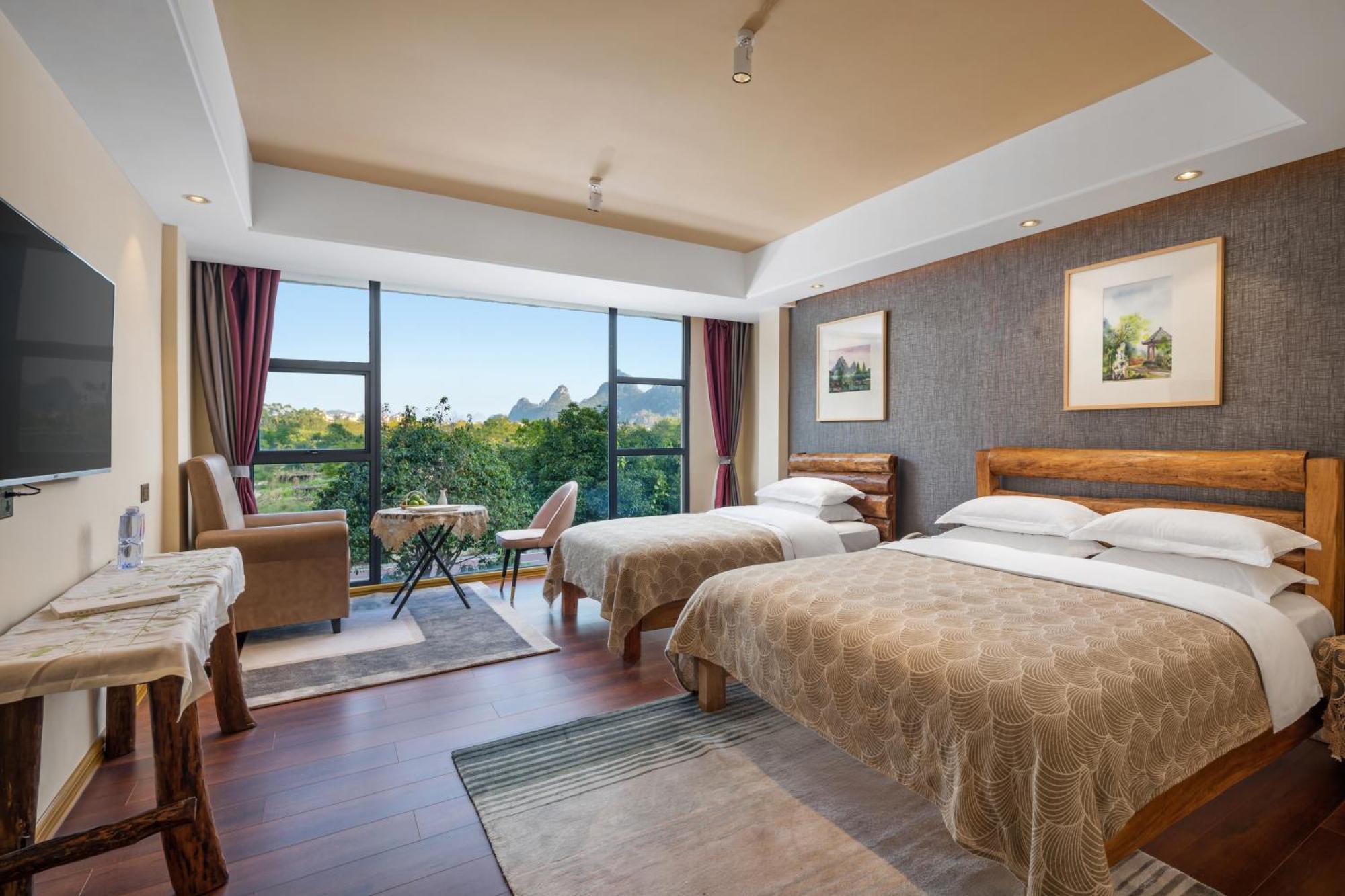 Guilin Village Creek Inn-Free Private Car Pick Up Station Stay 3 Nights Dış mekan fotoğraf