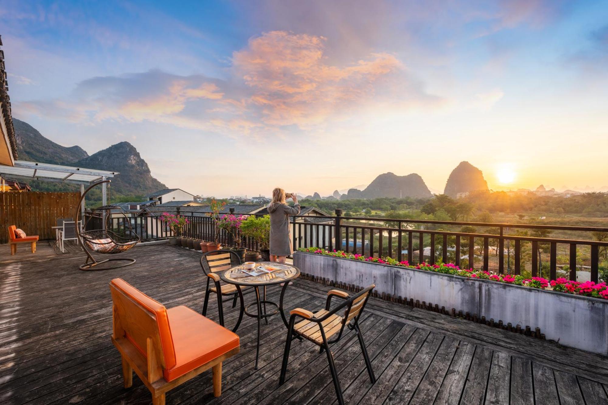 Guilin Village Creek Inn-Free Private Car Pick Up Station Stay 3 Nights Dış mekan fotoğraf
